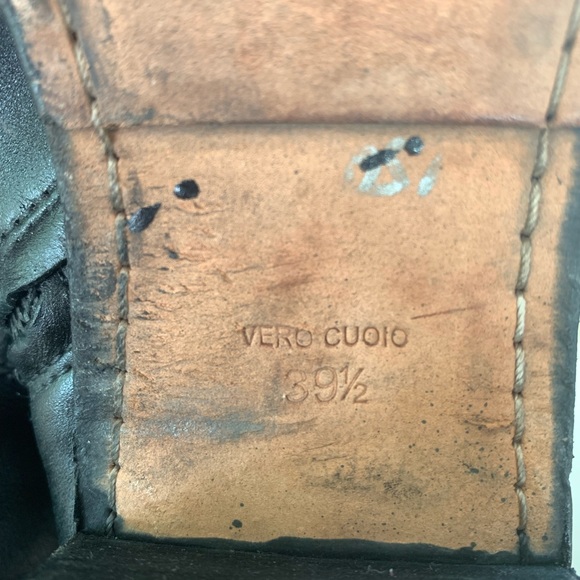 High fold over real leather upper and sole boots - Picture 8 of 10